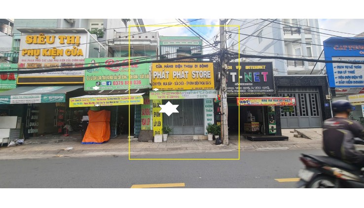Cho thuê nhà Mặt Tiền KD Tân Quý 72m2, 1Lầu, 15Triệu - GẦN TRƯỜNG HỌC